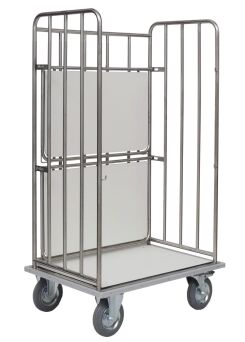 Edelstahl-Transportwagen 
