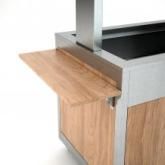 Geschirrablage Stirnseite klappbar für 3/1 GN