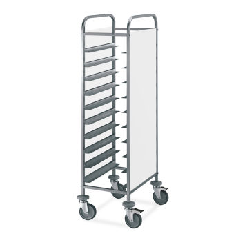 Tablettwagen für 12 GN - Weiß