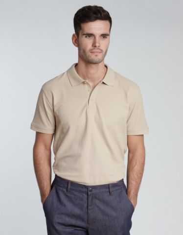 Poloshirt Natur