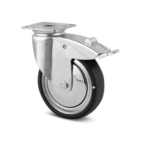 Lenkrolle stahl-verzinkt ⌀ 125 mm Lenkrolle stahl-verzinkt ⌀ 125 mm