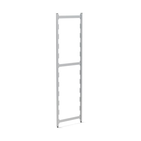 Regalständer 400x1600 mm hoch zu Aluminium-Standregal Regalständer 400x1600 mm hoch zu Aluminium-Standregal