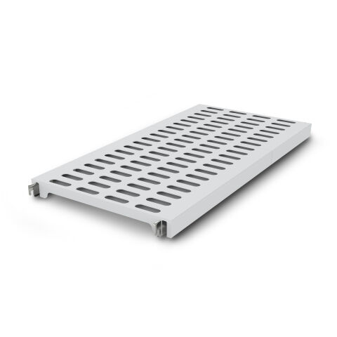 Kunststoff-Rostauflage 1000x500 mm tief zu Aluminium/Kunststoff-Standregal