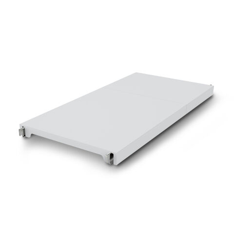 Geschlossene Kunststoff-Auflage 1400x600 mm tief zu Aluminium/Kunststoff-Standregal Geschlossene Kunststoff-Auflage 1400x600 mm tief zu Aluminium/Kunststoff-Standregal