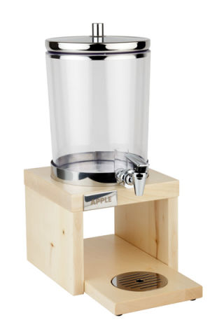 Kühlbarer Saftdispenser 4 l Holzgestell Ahorn Kühlbarer Saftdispenser 4 l Holzgestell Ahorn