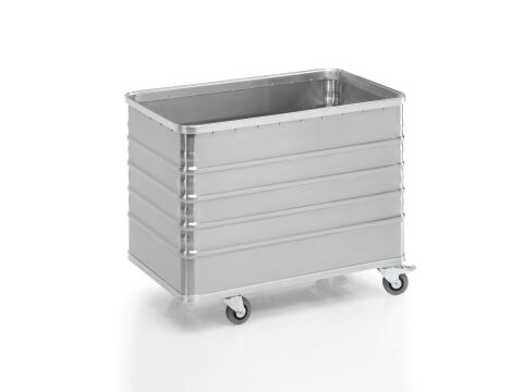 Aluminium-Transportwagen ohne Deckel, Volumen 322 Liter
