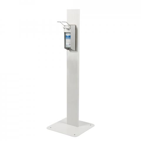 Desinfektionsständer SOLID mit Armhebelspender 500 ml Desinfektionsständer SOLID mit Armhebelspender 500 ml