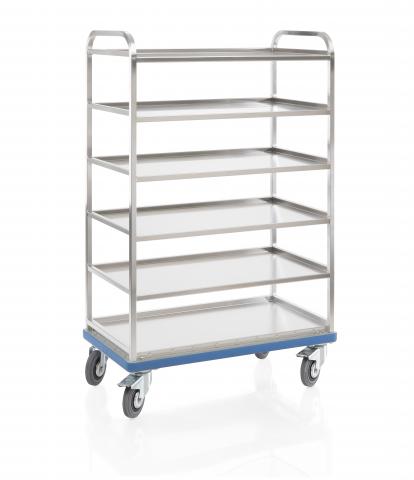 Regalwagen mit 6 Fachböden 980 x 520 mm Regalwagen mit 6 Fachböden 980 x 520 mm