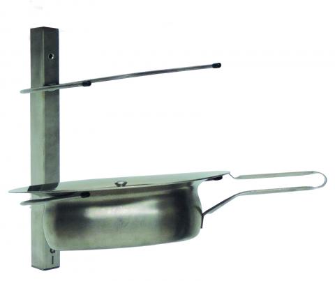 Wandhalterung für 2 Steckbecken