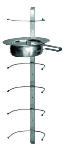 Wandhalterung für 6 Steckbecken