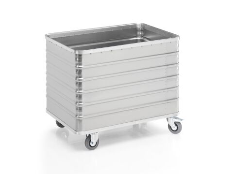 Aluminium-Transportwagen ohne Deckel, Volumen 415 Liter