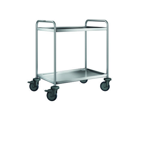Servierwagen für Verkleidungs-Sets mit 2 Borden 800x500mm Servierwagen für Verkleidungs-Sets mit 2 Borden 800x500mm