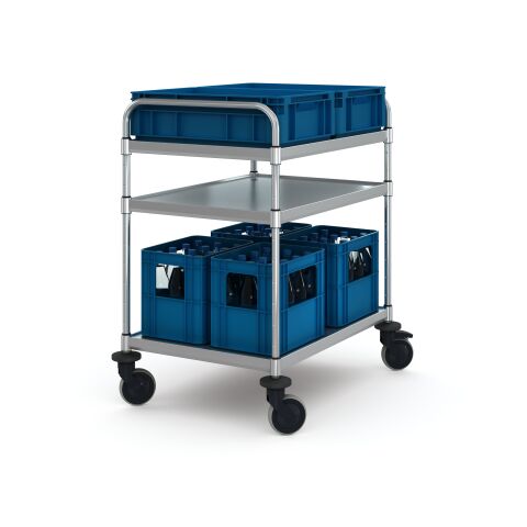 VarioCart Servierwagen 3 Borde 800x600mm VarioCart Servierwagen 3 Borde 800x600mm