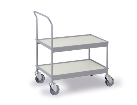 Tischwagen mit Schiebegriff Tischwagen mit Schiebegriff