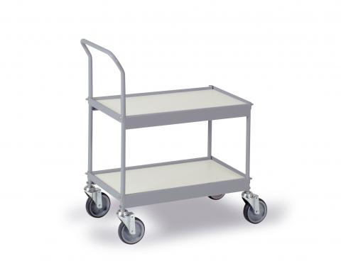 Tischwagen mit Schiebegriff Tischwagen mit Schiebegriff