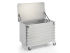 Aluminium-Transportwagen mit Deckel, Volumen 656 Liter