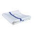Textil-Wäschesäcke weiß mit farbigem Kennstreifen, 10 Stück
