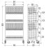 Getränke- und Flaschenwagen für 8 Getränkekisten