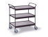Servier- und Transportwagen mit 3 Borden 785x470mm