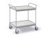 Servier- und Transportwagen mit 2 Borden 785x545mm 