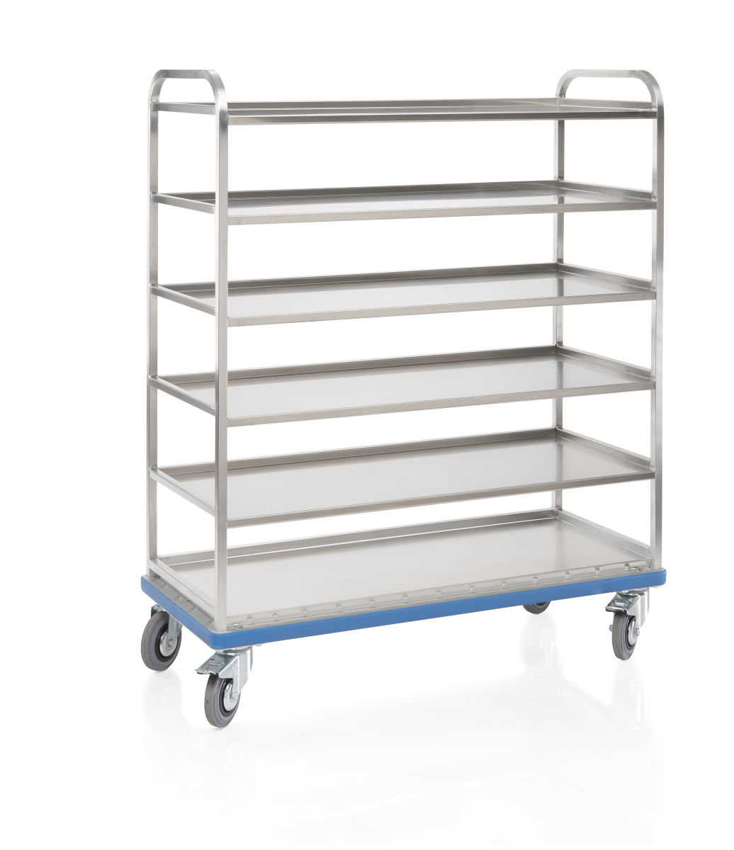 Regalwagen mit 6 Fachböden 980 x 520 mm Regalwagen mit 6 Fachböden 980 x 520 mm