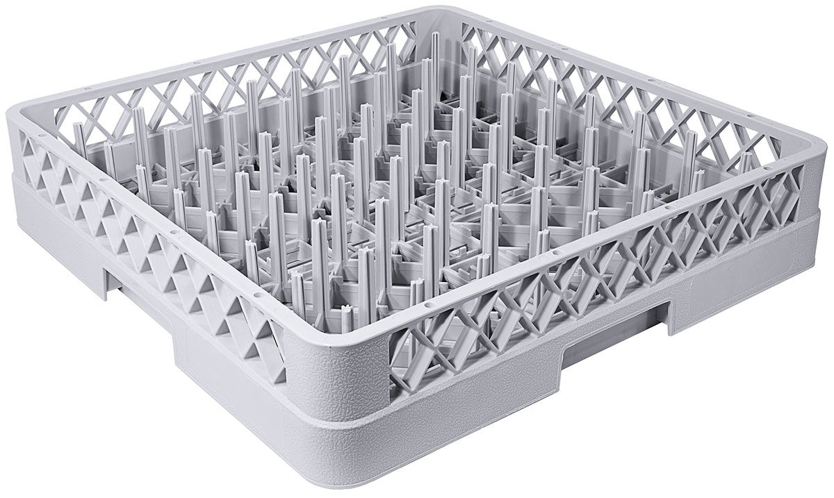 Geschirrspülkorb für Teller und kleine Tabletts bis 460mm, grobmaschig