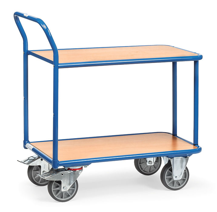 Tischwagen mit 2 Borden 850x500mm Tischwagen mit 2 Borden 850x500mm